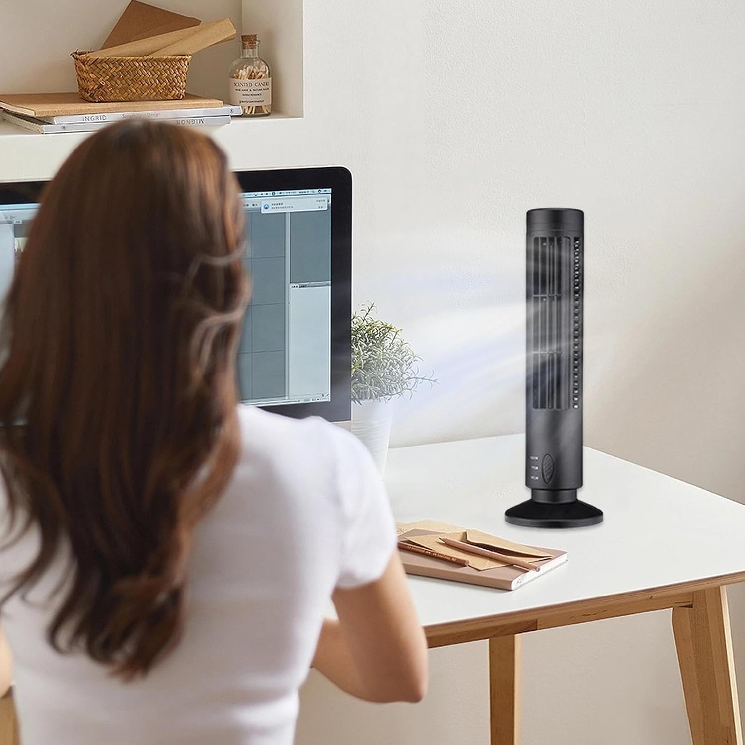 پنکه ایستاده رومیزی دوسرعته مدل TF-10005